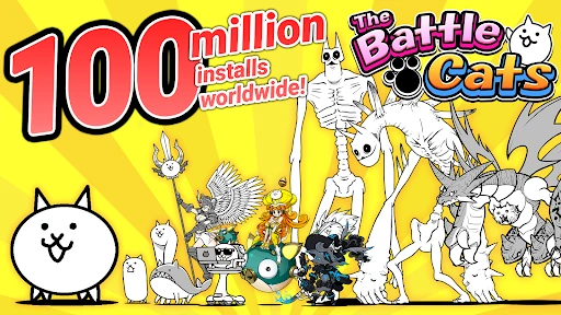Gameplay screenshot 1 from The Battle Cats - Casual game
